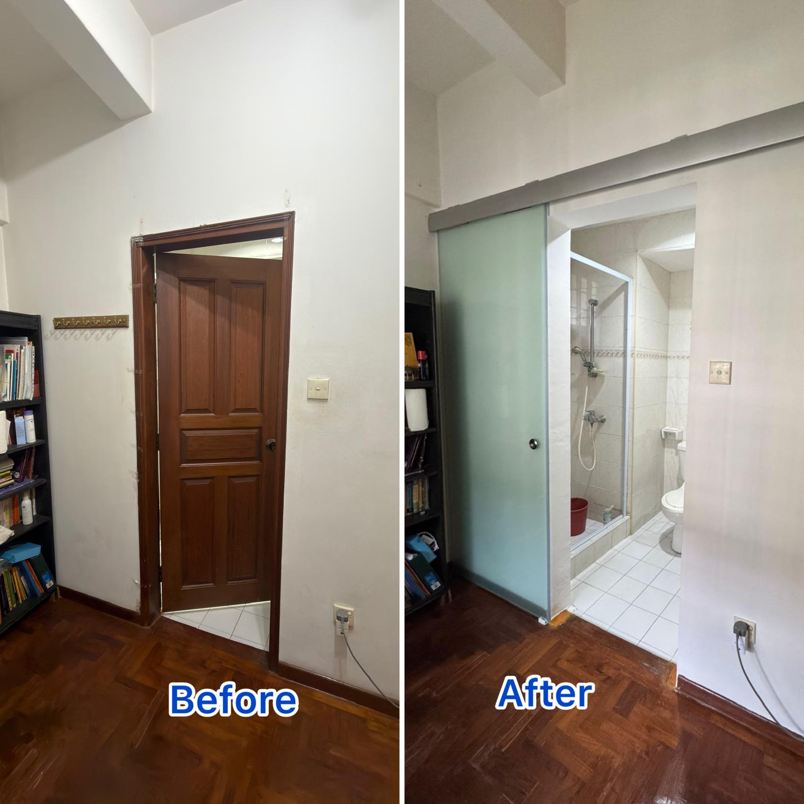 Sliding Door Installation Service in Singapore  by Tasfia Engineering & Construction Pte Ltd